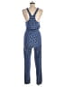 Tart 100% Polyester Paisley Blue Jumpsuit Size M - photo 2