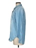 Old Navy 100% Cotton Blue Long Sleeve Button-Down Shirt Size M - photo 6