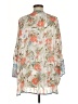 Very J 100% Polyester Ivory Kimono Size M - photo 2