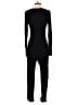 Enza Costa 100% Cotton Solid Black Jumpsuit Size L - photo 2