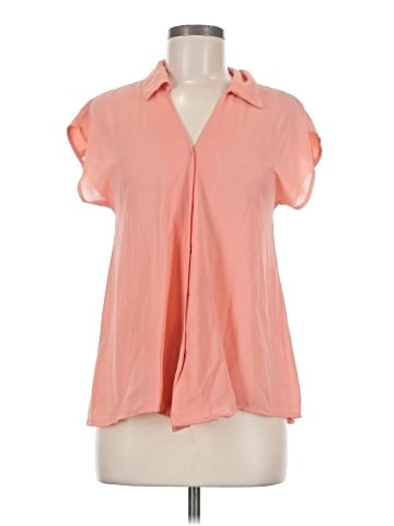 Papaya Short Sleeve Blouse (view 1)