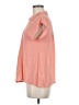 Papaya 100% Polyester Orange Short Sleeve Blouse Size M - photo 5