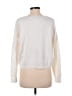Francesca's White Sweatshirt Size S - photo 2