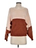 Volcom Color Block Brown Pullover Sweater Size XS - photo 1