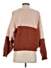 Volcom Color Block Brown Pullover Sweater Size XS - photo 2