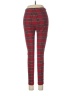Zara Basic Plaid Red Casual Pants Size M - photo 2