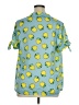 ModCloth Green Short Sleeve Blouse Size 1X - photo 2