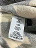 Theory Checkered-gingham Gray Wool Coat Size L - photo 7
