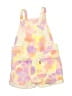 Levi's 100% Cotton Yellow Overall Shorts Size 2T - photo 2