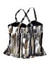 D&Co. Gray Swimsuit Top Size 14 - photo 2