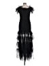 Unbranded Black Cocktail Dress Size L (estimated) - photo 2