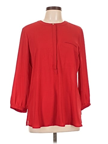 JM Collection 3/4 Sleeve Blouse (view 1)