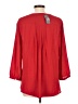 JM Collection 100% Polyester Red 3/4 Sleeve Blouse Size L - photo 2