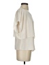 Love 21 100% Polyester Ivory Short Sleeve Blouse Size S - photo 4
