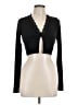Fashion Nova Black Long Sleeve Top Size L - photo 1