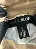 Indigo Blue Ivory Shorts Size Lg Maternity - photo 3