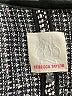 Rebecca Taylor Houndstooth Black Jacket Size 4 - photo 6