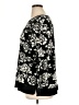 Coldwater Creek 100% Cotton Floral Black Pullover Sweater Size 1X - photo 5