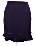 Unbranded 100% Polyester Solid Purple Formal Skirt Size 22 - photo 1