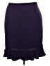Unbranded 100% Polyester Solid Purple Formal Skirt Size 22 - photo 2