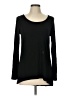 Willi Smith Black Long Sleeve Top Size L - photo 1