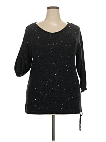 DKNY Jeans 3/4 Sleeve Top (view 1)