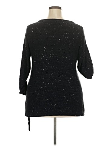 DKNY Jeans 3/4 Sleeve Top (view 2)