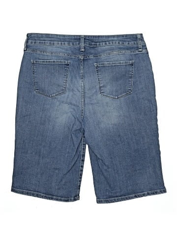 St. John's Bay Denim Shorts (view 2)