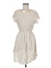 Final Touch 100% Rayon Ivory Casual Dress Size M - photo 1