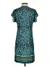 Hale Bob Animal Print Teal Casual Dress Size S - photo 2