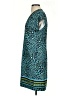 Hale Bob Animal Print Teal Casual Dress Size S - photo 5