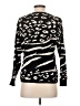 Tribal 100% Cotton Animal Print Black Pullover Sweater Size P (petite) - photo 2
