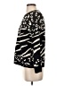 Tribal 100% Cotton Animal Print Black Pullover Sweater Size P (petite) - photo 5