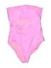 Aerie Solid Pink Swimsuit Bottoms Size L - photo 1