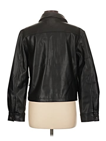 Karen Kane Faux Leather Jacket (view 2)