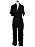 Sensemill 100% Polyester Solid Black Jumpsuit Size L - photo 1