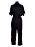 Sensemill 100% Polyester Solid Black Jumpsuit Size L - photo 2