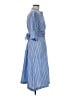 Samsoe Samsoe Stripes Blue Casual Dress Size M - photo 4