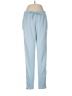 Adidas 100% Polyester Solid Blue Casual Pants Size M - photo 1
