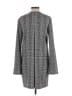 Max Studio Houndstooth Gray Black Coat Size M - photo 2