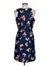 41Hawthorn 100% Polyester Floral Blue Casual Dress Size M - photo 2