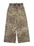 Gap 100% Cotton Animal Print Gold Casual Pants Size 6 - 7 - photo 2