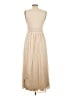 Reba 100% Polyester Tan Casual Dress Size L - photo 2