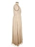 Reba 100% Polyester Tan Casual Dress Size L - photo 4