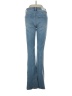 Express Hearts Blue Jeans Size 2R - photo 2