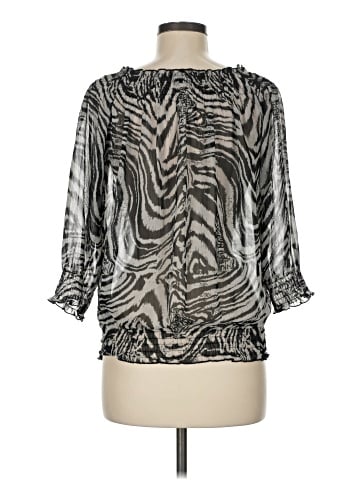 Madison Paige 3/4 Sleeve Blouse (view 2)