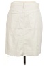 J.Crew Solid Ivory Denim Skirt Size 28 waist - photo 2