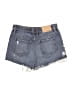 Tularosa 100% Cotton Stars Blue Denim Shorts Size 28 waist - photo 2