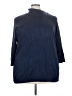 ModCloth Blue Turtleneck Sweater Size 4X - photo 1
