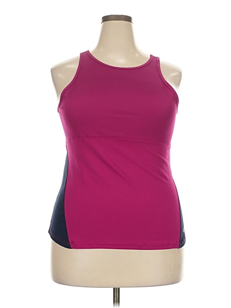 Pre-owned Nike Active Tank Top In Purple